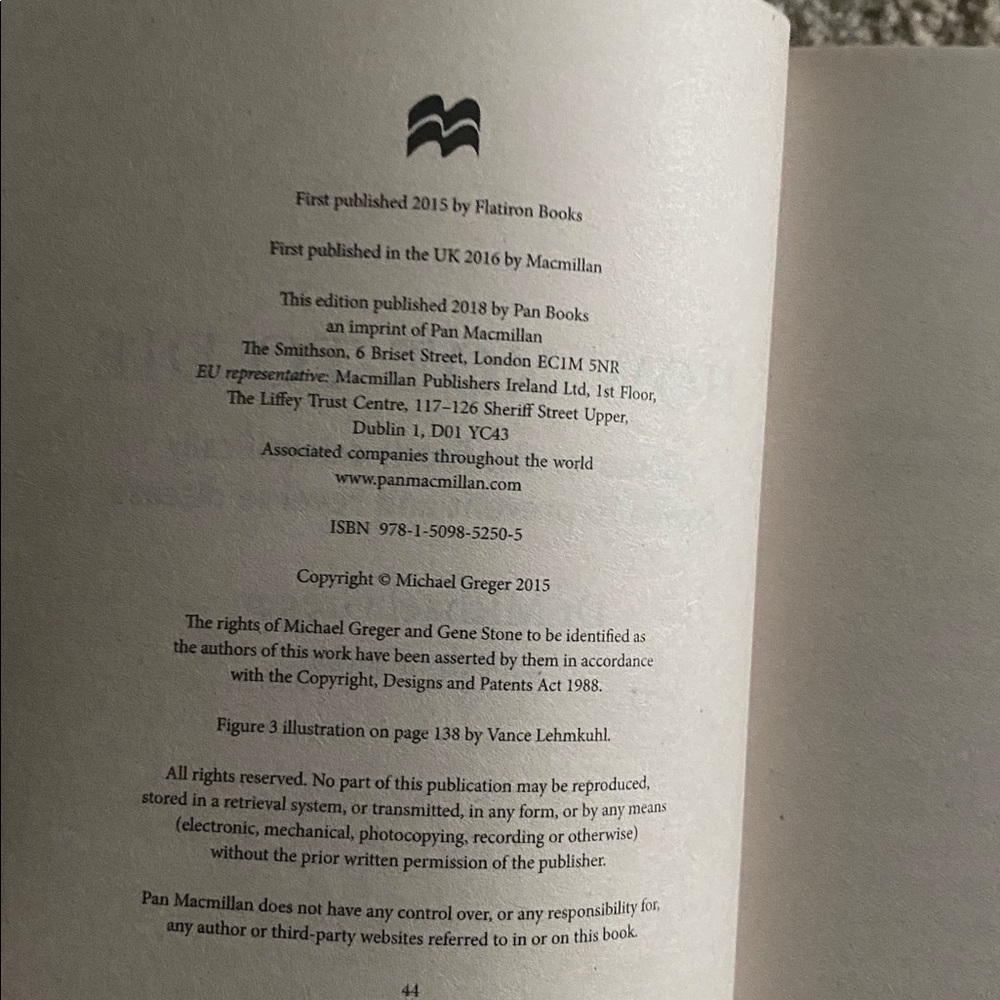 Book how not to die. Read once excellent condition - Picture 4 of 5